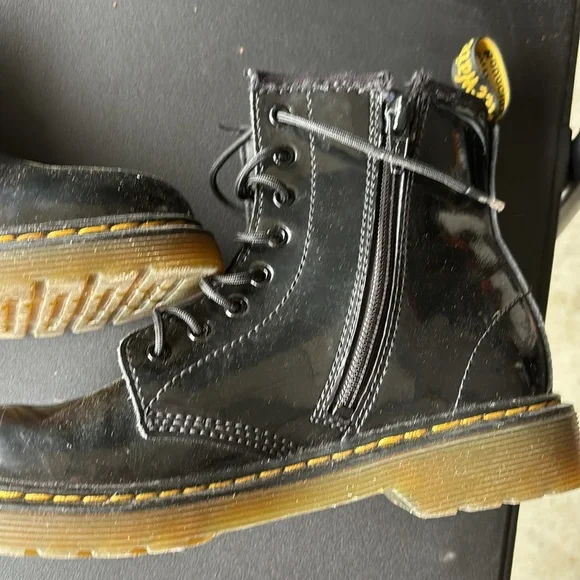 Dr. Martens 1460 Black Lace-Up Boots - Picture 6 of 8